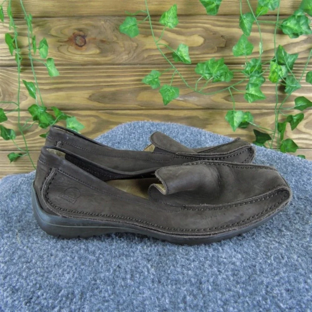 Gabor Women's  Loafer Brown Leather Sz 6 Medium‎ Gently Used 2025